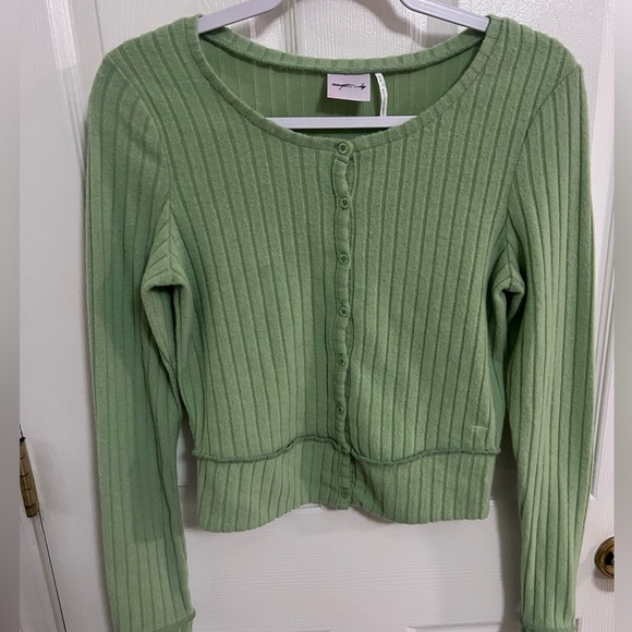 Urban Outfitters Out From Under BouncePlush Suki Ribbed Cardigan MED NEW - Picture 3 of 6